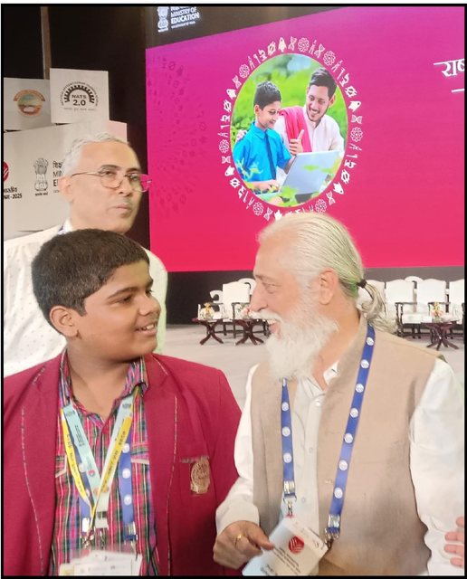 Interaction with Dr. Anil Sahasrabudhe, Chairman of National Educational Technology Forum