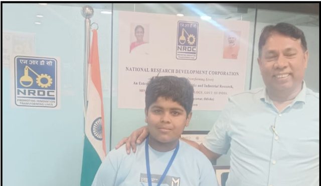 At NRDC Office with Dr. Bijay Kumar Sahu